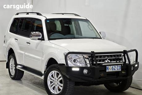 White 2020 Mitsubishi Pajero Wagon Gls (4X4) 7 Seat