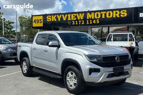 Grey 2023 Volkswagen Amarok Dual Cab Utility Life Tdi500 4Motion