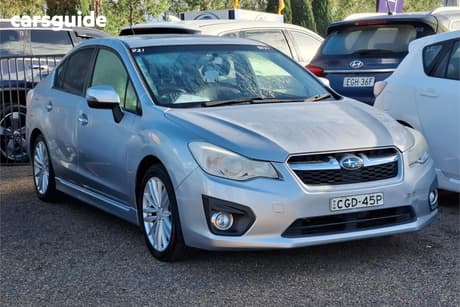 Silver 2012 Subaru Impreza Sedan 2.0I-S (Awd)