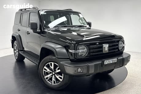 Black 2023 GWM Tank 300 Wagon Ultra Hybrid