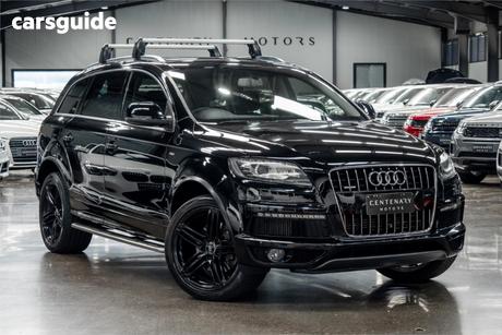Black 2014 Audi Q7 Wagon 3.0 Tdi Quattro