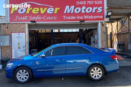 Blue 2007 Toyota Aurion Sedan At-X