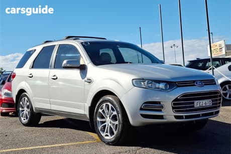 Silver 2012 Ford Territory Wagon Titanium (Rwd)