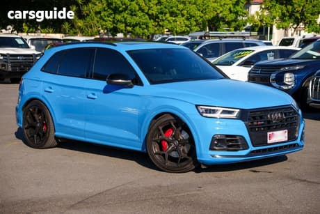 Blue 2019 Audi SQ5 Wagon 3.0 Tfsi Quattro