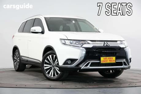White 2020 Mitsubishi Outlander Wagon Ls 7 Seat (Awd)