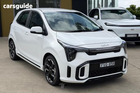 White 2025 Kia Picanto Hatchback Gt Line (Pe2)