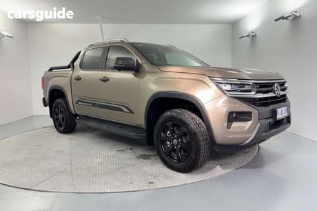 Beige 2024 Volkswagen Amarok Dual Cab Utility Panamericana Tdi600 4Motion