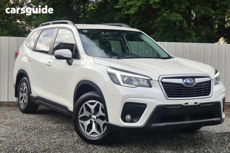 White 2019 Subaru Forester Wagon 2.5I-L (Awd)