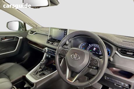 Silver 2019 Toyota RAV4 Wagon Cruiser Awd Hybrid