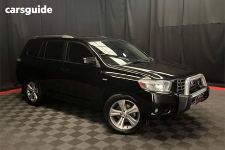 Black 2008 Toyota Kluger Wagon Kx-S (4X4)