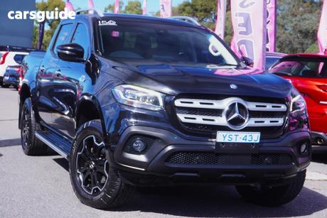 Black 2018 Mercedes-Benz X350 Dual Cab Utility D Progressive (4Matic)