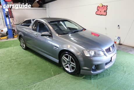 Grey 2011 Holden Commodore Utility Sv6