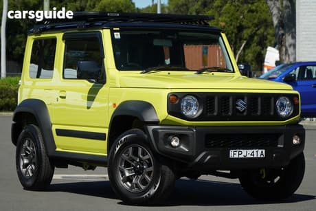 Yellow 2024 Suzuki Jimny Wagon Xl