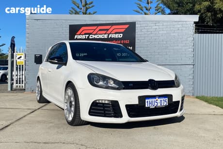White 2012 Volkswagen Golf Hatch R 1K MY13