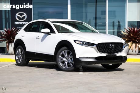 White 2026 Mazda CX-30 Wagon G20 Evolve (Fwd)