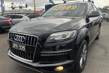 Black 2010 Audi Q7 Wagon 3.0 Tdi Quattro
