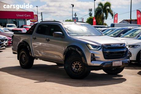 Silver 2022 Isuzu D-MAX Crew Cab Utility X-Terrain (4X4)