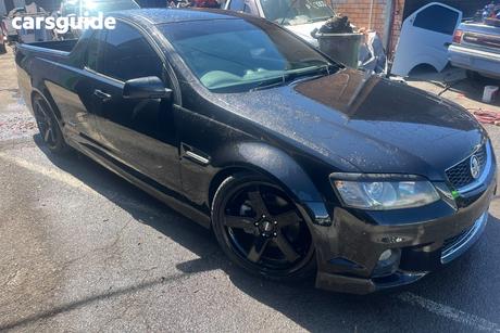 Black 2011 Holden Commodore Utility Ss