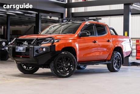 Orange 2020 Mitsubishi Triton Double Cab Pick Up Gsr (4X4)