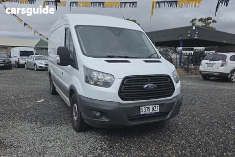 White 2018 Ford Transit Custom Commercial
