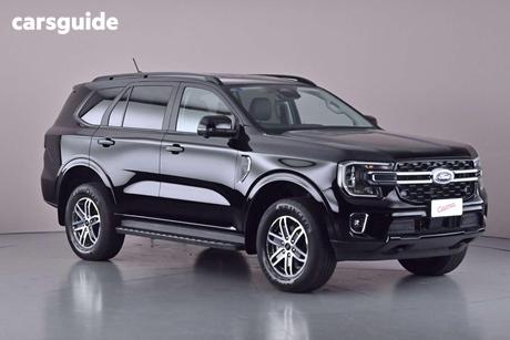 Black 2024 Ford Everest Wagon Trend (4Wd)