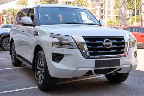 White 2026 Nissan Patrol Wagon Ti (4X4)