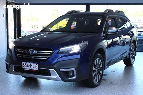 Blue 2023 Subaru Outback Wagon Awd Touring Xt