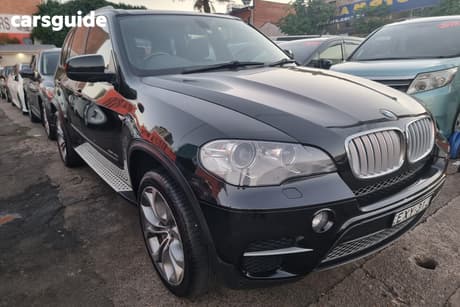 Black 2012 BMW X5 Wagon Xdrive 40D Sport