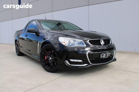 Black 2016 Holden UTE Utility Ss-V Redline