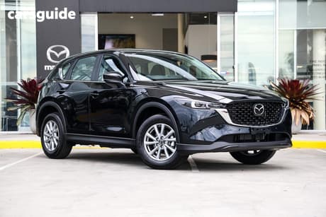 Black 2026 Mazda CX-5 Wagon G25 Maxx Sport (Fwd)