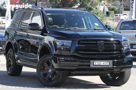 Black 2025 GWM Tank 500 Wagon Vanta Hybrid