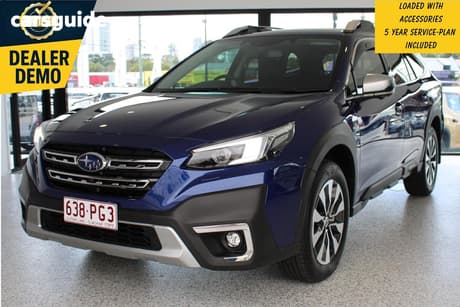 Blue 2025 Subaru Outback Wagon Awd Touring