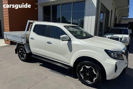 White 2022 Nissan Navara Ute Tray ST-X