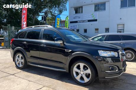 Black 2014 Holden Captiva Wagon 7 Lx (4X4)