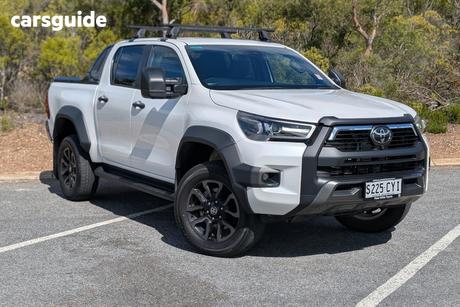 White 2023 Toyota Hilux Double Cab Pick Up Rogue (4X4)