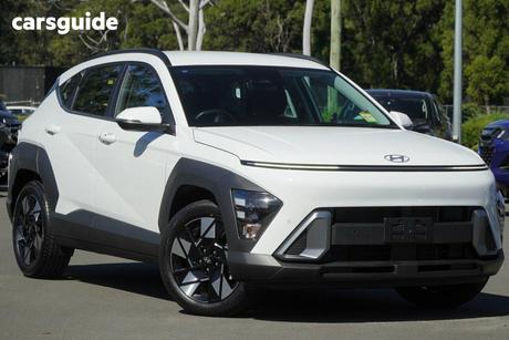 White 2024 Hyundai Kona Wagon