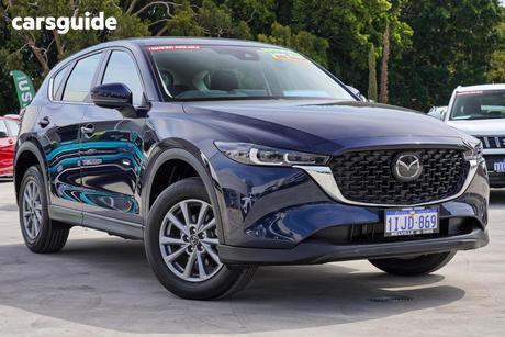 Blue 2024 Mazda CX-5 Wagon G20 Maxx (Fwd)