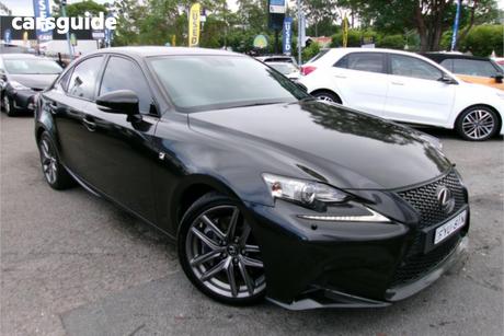 Black 2015 Lexus IS350 Sedan F Sport