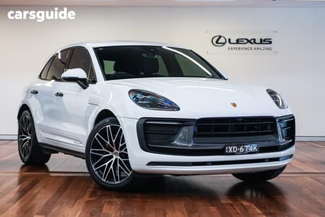White 2023 Porsche Macan Wagon T
