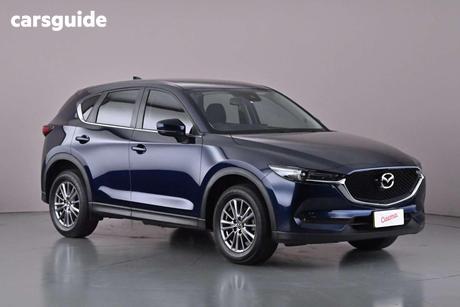 Blue 2018 Mazda CX-5 Wagon Maxx Sport (4X4)
