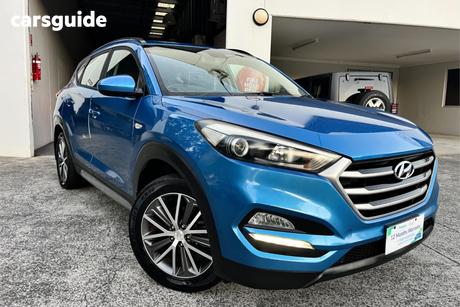 Blue 2017 Hyundai Tucson Wagon Active X (Fwd)