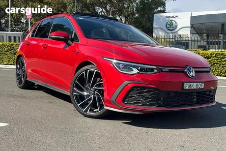 Red 2024 Volkswagen Golf Hatchback Gti