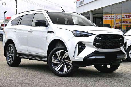 White 2025 Isuzu MU-X Wagon Ls-T (4X4)