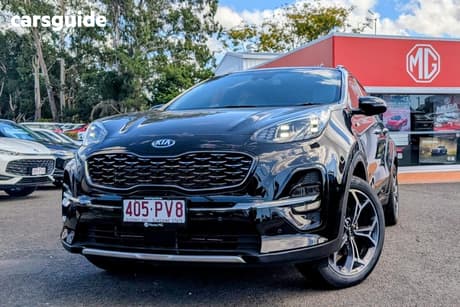 Black 2020 Kia Sportage Wagon Gt-Line (Awd)