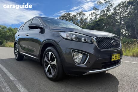 Grey 2016 Kia Sorento Wagon Sli (4X4)