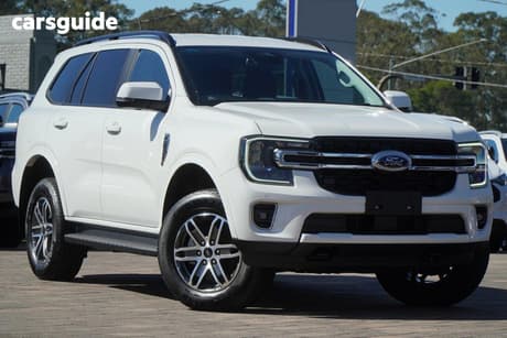 White 2025 Ford Everest Wagon Trend (4Wd)