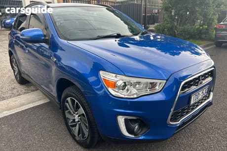 Blue 2015 Mitsubishi ASX Wagon Xls (4Wd)