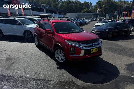 Red 2021 Mitsubishi ASX Wagon Es Plus (2Wd)