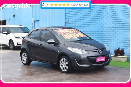 Grey 2013 Mazda 2 Hatchback Neo