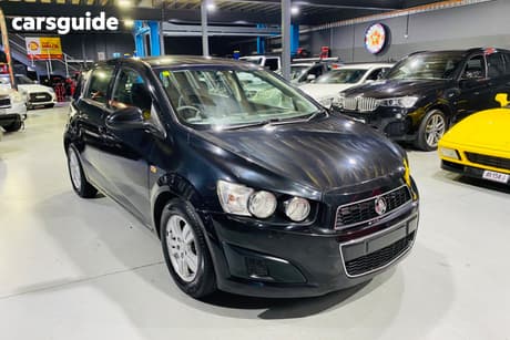Black 2016 Holden Barina Hatchback Cd